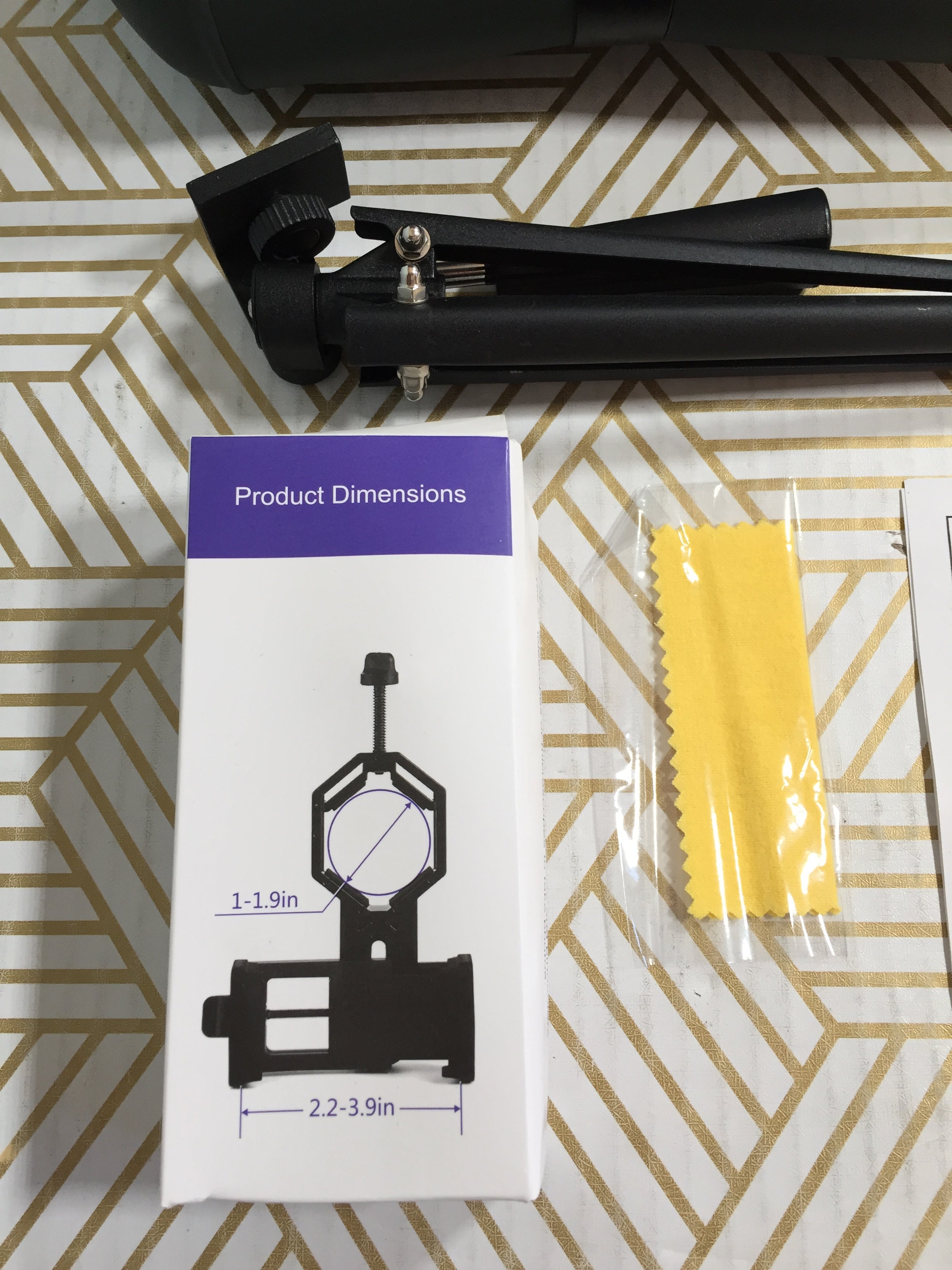 Spotting Scope 25-75x80 HD Waterproof BAK4 Prism 45 Degree Angle with Tripod (7929804292334)